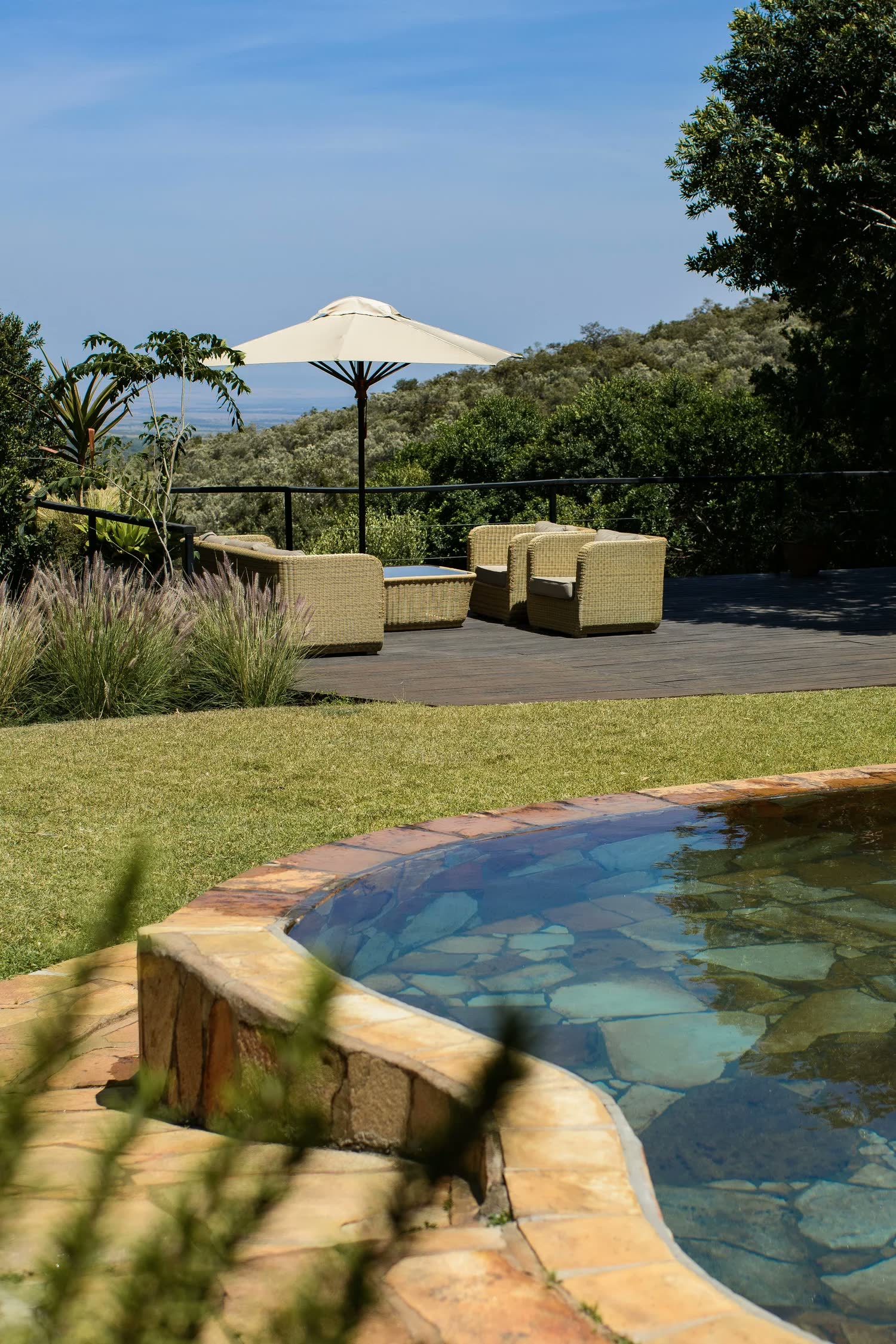 Relax by the pool
